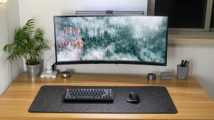 A Reddit User With The Craziest Pegboard Desk Setup Minimal Desk Setups