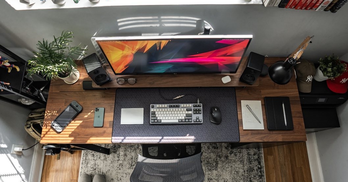 Home Office desk set-up for Remote Workers
